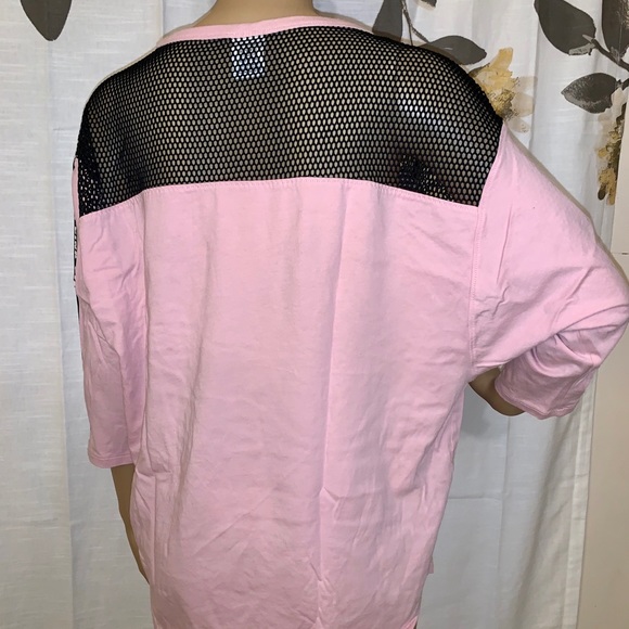 PINK 3/4 sleeve tee - Picture 3 of 3
